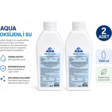 Aqua Oksijenli Su 1000ML (2 Adet)