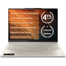 Lenovo Yoga 7 2-In-1 14AKP10 Amd Ryzen Aı 7-350 32GB 1tb SSD 14"wuxga OLED Dokunmatik Feedos Copilot 83JR00ADTR