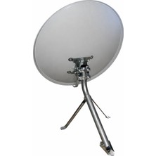 Zuma Star Zumastar 85CM 0.70MM Çanak Anten Sekizli Lnb 40 Metre Anten Kablosu