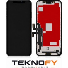 Teknofy Apple iPhone 12 Pro LCD Dokunmatik Ekran Siyah A Kalite