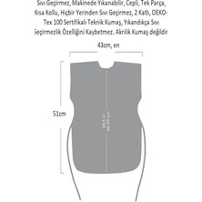 Sayemons 3-6 Yaş, Kısa Kollu Sıvı Geçirmez Önlük, Makinede Yıkanabilir, Boya, Oyun ve Yemek Zamanı
