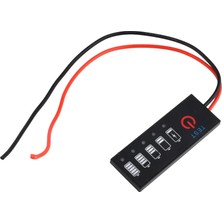 Robiz 2s Pil Kapasite Göstergesi 2s Li-Ion Hobi Robotik Dıy Power Bank LED Panel Lityum Batarya Akü Seviye Ölçer Test Cihaz Taşınabilir Elektronik Projeler