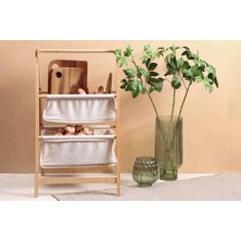 Sayemons Tony Bambu 2 Katlı Organizer 76 cm