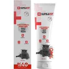 Supravet Malt Macun 100 gr Kısırlaştırılmış Kediler İçin Anti Hairball Lezzetli Formül