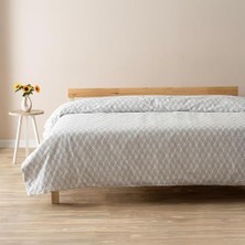 Sayemons Soley | Mix & Match | Limoges |%100 Pamuklu Çift Kişilik 200 x 220 Tek Nevresim Beyaz