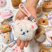 Cocoloco Home Peluş Cep Ayna Kedi Veya Ayı Figürlü Anahtarlık