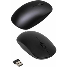 Uravas Store Mey Ithalat® Kablosuz Bağlantı Yüksek Hassasiyetli Kablosuz Wireless Siyah Mouse