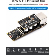 OEM Waveshare ESP32-S3-POE-ETH Ethernet Geliştirme Kartı - Wi-Fi ve Bluetooth - Poe Modülü ile Birlikte