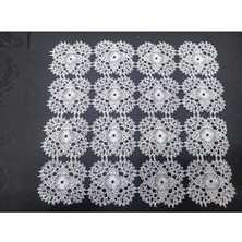 Sayemons Serdar Çeyiz Evi Iğne Oyası Mutfak Mendili 6 Lı Krem 20 x 20