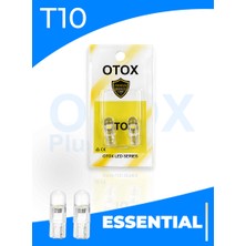 Otox T10 LED Ampul | Essential – Beyaz Işık | Araç Içi & Plaka Aydınlatma (2 Adet)