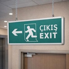 Cata CT-9170 3W Exıt Çıkış Armatürü Ledli 3 Saat Akülü