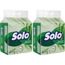 Solo Asılabilir Kağıt Havlu 1 Paket (1pk= 7 Rulo) Hijyenik ve Pratik Kullanım Için Uygun (2 Li Set)