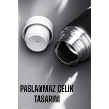 Uravas Store Mey Ithalat® 500 ml Kapasiteli Taşınabilir Basınçlı Termos Seti Günlük Kullanım Için Ideal
