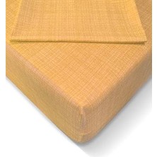Sayemons 100X200 cm Lastikli Çarşaf Seti - Sarı AT7593