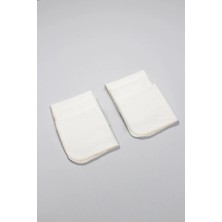 Uravas Store Mey Ithalat®   Organik 28X28 6'lı Penye Mendil 90103 Ekru
