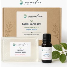 Carmelina Şeffaf Sabun Bazı Ve Mor Sabun Boyası