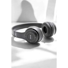 Uravas Store Mey Ithalat® Kulak Üstü Tf Kart ve Aux Destekli Ergonomik Bluetooth Kulaklık