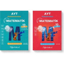 Test Okul Ayt Matematik 10 Fasikül Seti | Anlatım + Soru Kitabı | Üniversite Hazırlık Ayt Matematik Fasikülleri | Video Çözümlü