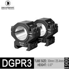 Discoveryopt Dgpr3 25.4/30MM 0.97 Inç Dürbün Montaj Ayağı