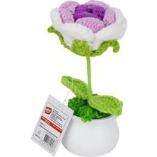 Uravas Store Mey Ithalat® Fl-5 Kroşe Örgü Şakayık Çiçek