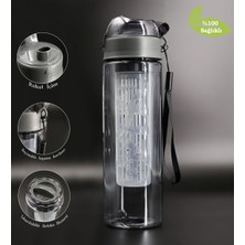 Empressco Gri Renkli 500 ml Detokslu San Matara, Sağlıklı ve Şık Tasarım