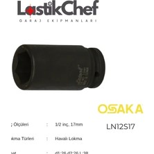 Osaka 17 mm 1/2'' Lokma