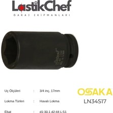 Osaka 17 mm 3/4  Lokma