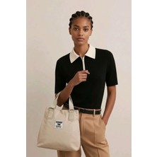 Monalisa Home Patlı  Kadın Shopper  Omuz Çantası