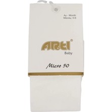 NessiWorld Micro Külotlu Muz Çorap 300178 Krem