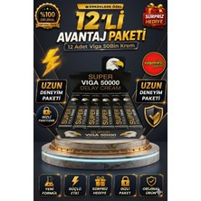 Chase Super 50000 Yoğun Etkili Erkek Uzun Deneyim Kremi - 12'li Büyük Avantaj Seti