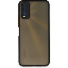 Ulugo Vivo Y11S Kılıf Montreal Silikon Kapak - Siyah