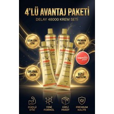 Chase Deadly Shark 48000 Yoğun Etkili Erkek Uzun Deneyim Kremi - 4'lü Avantaj Seti (Vitamin E Formüllü)