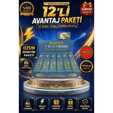 Chase Super 150000 Yoğun Etkili Erkek Uzun Deneyim Kremi - 12'li Avantaj Paketi