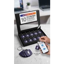 Facebook Logolu Nfc Akıllı Anahtarlık 10’lu Paket