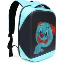 Missidea Pixelbag LED Çanta Mavi