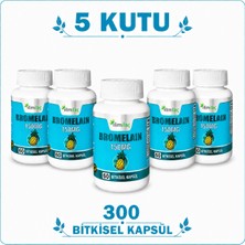 İlim Bromelain 150 Mg 5 Kutu 300 Bitkisel Kapsül – Bromelain Takviye Edici Gıda