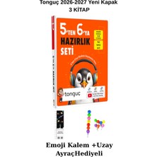 Tonguç Akademi Tonguç 5'ten 6'ya Hazırlık Seti ( 3 Kitap) Yeni Kapak (Uzay A+Emoji Kalem HEDİYELİ)2026-2027 Maarif Modeli