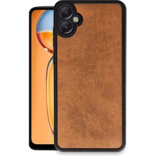 Ulugo Samsung Galaxy A05 Kılıf Aras Deri Kapak - Taba