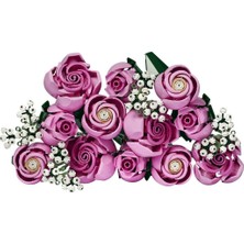 NessiWorld 10374  Iconic Botanicals Pembe Gül Buketleri 789 Parça +18 Yaş