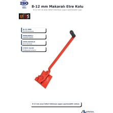 Apeksal Makaralı Etre Kolu 8-12 mm - Ayarlanabilir Rulmanlı Etriye Kolu Adet ve Kutu Seçenekli