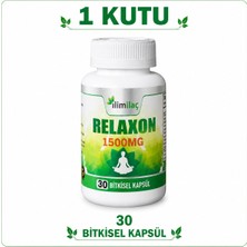 İlim Relaxon 1500 Mg 30 Bitkisel Kapsül – Relaxon Takviye Edici Gıda