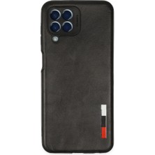 Ulugo Samsung Galaxy M33 Kılıf Loop Deri Silikon - Siyah