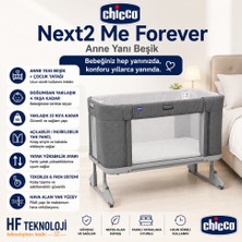 Chicco Yeni Doğan Bebekler  Için Rahat ve Güvenli Bir Ortam Yaratan NEXT2ME Forever Anne Yanı Beşik