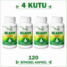 İlim Relaxon 1500 Mg 4 Kutu 120 Bitkisel Kapsül – Relaxon Takviye Edici Gıda