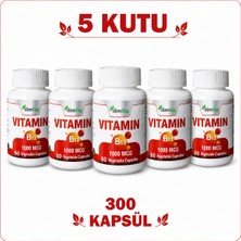 İlim Vitamin B12 1000 Mcg 5 Kutu 300 Kapsül – B12 Takviye Edici Gıda