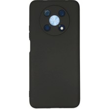Ulugo Huawei Nova Y90 Kılıf Nano Içi Kadife Silikon - Siyah