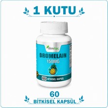 İlim Bromelain 150 Mg 60 Bitkisel Kapsül – Bromelain Takviye Edici Gıda