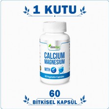 İlim Calcium Magnesium 60 Bitkisel Kapsül – Kalsiyum Magnezyum Takviye Edici Gıda