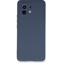 Ulugo Xiaomi Mi 11 Kılıf Nano Içi Kadife Silikon - Gri