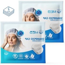 Erdo Ticaret Durulama Gerektirmeyen Su Kullanmadan Saç Temizleme Bonesi (3'lü Paket)
